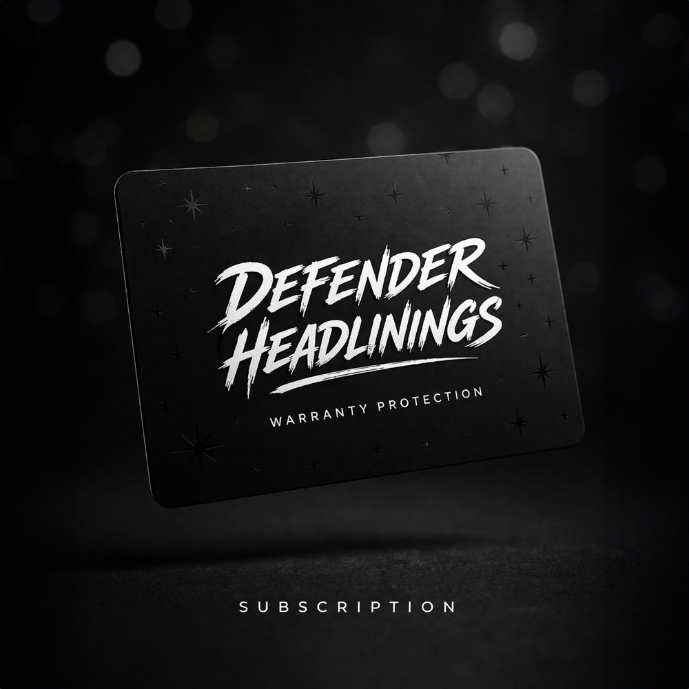Garantía de protección de techos interiores de Defender - Suscripción