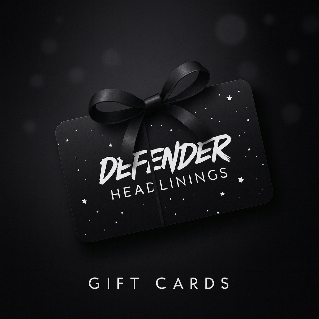Defender Headlinings Gift Card