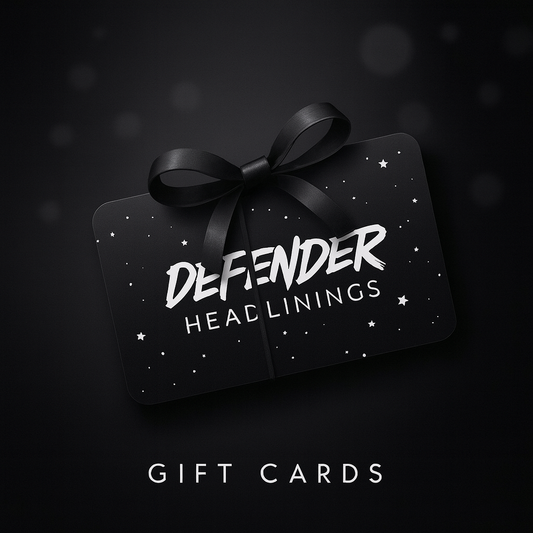 Defender Headlinings Gift Card
