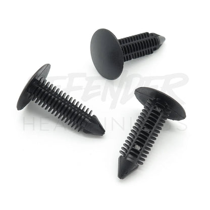 Pack of 20 - 7mm Fir Tree Clips for Land Rover Defender Headlinings