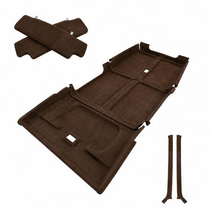 Premium-Plüsch-Dachhimmel-Set für Land Rover Defender 110 (4-Türer)