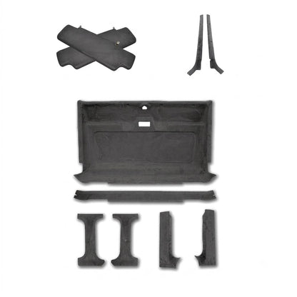 Headlining Kit for Land Rover Defender 90/110 Singe Cab (Truck Cab) includes Sun Visor Covers and A Pillar Trims