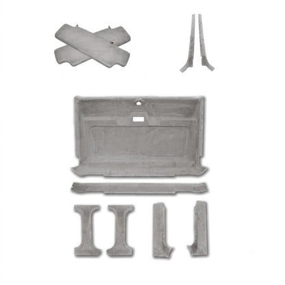 Headlining Kit for Land Rover Defender 90/110 Singe Cab (Truck Cab) includes Sun Visor Covers and A Pillar Trims