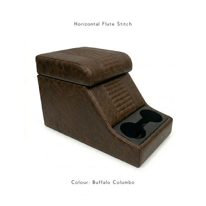 Land Rover Defender Cubby Box - Premium Leather (Direct Replacement)