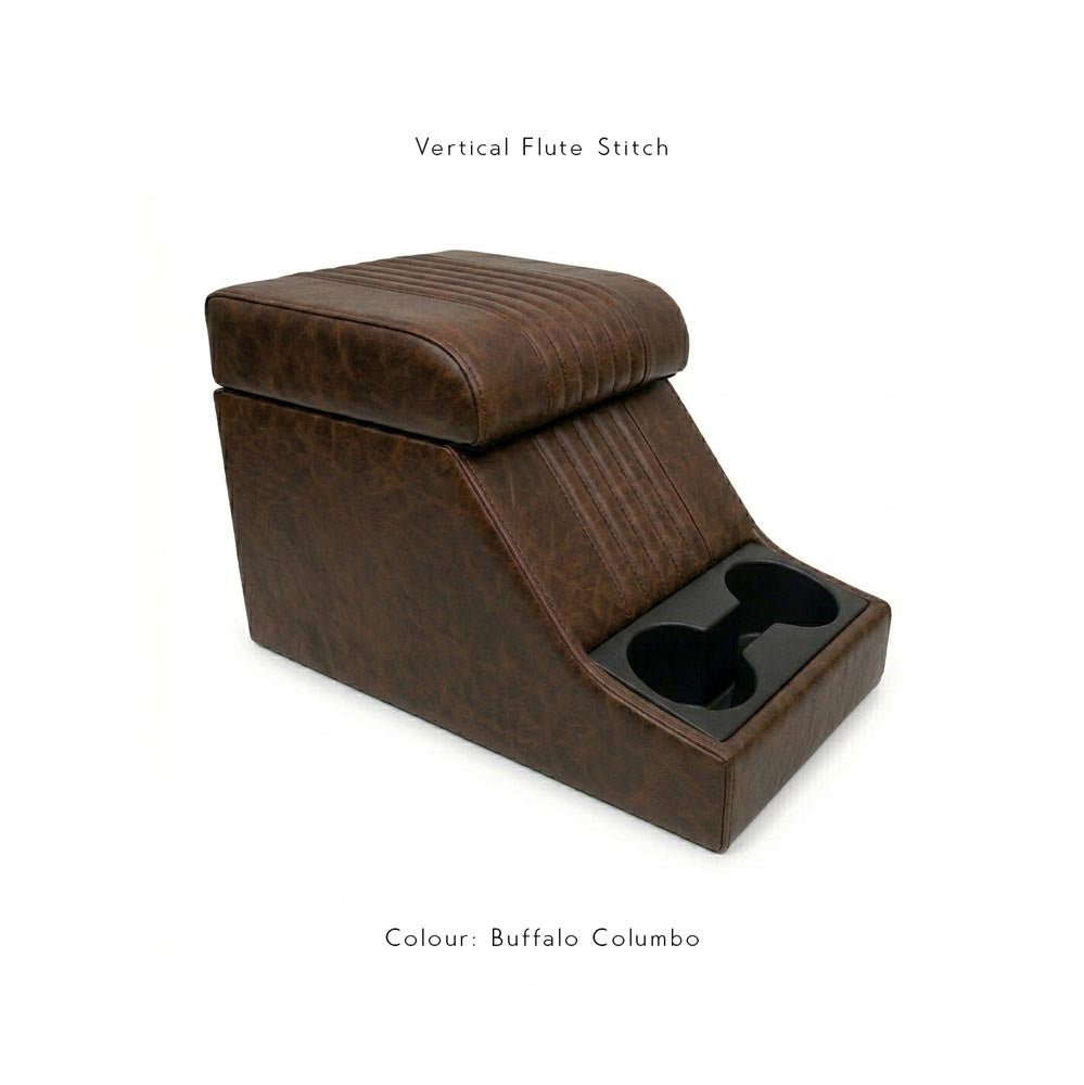 Land Rover Defender Cubby Box - Premium Leather (Direct Replacement)