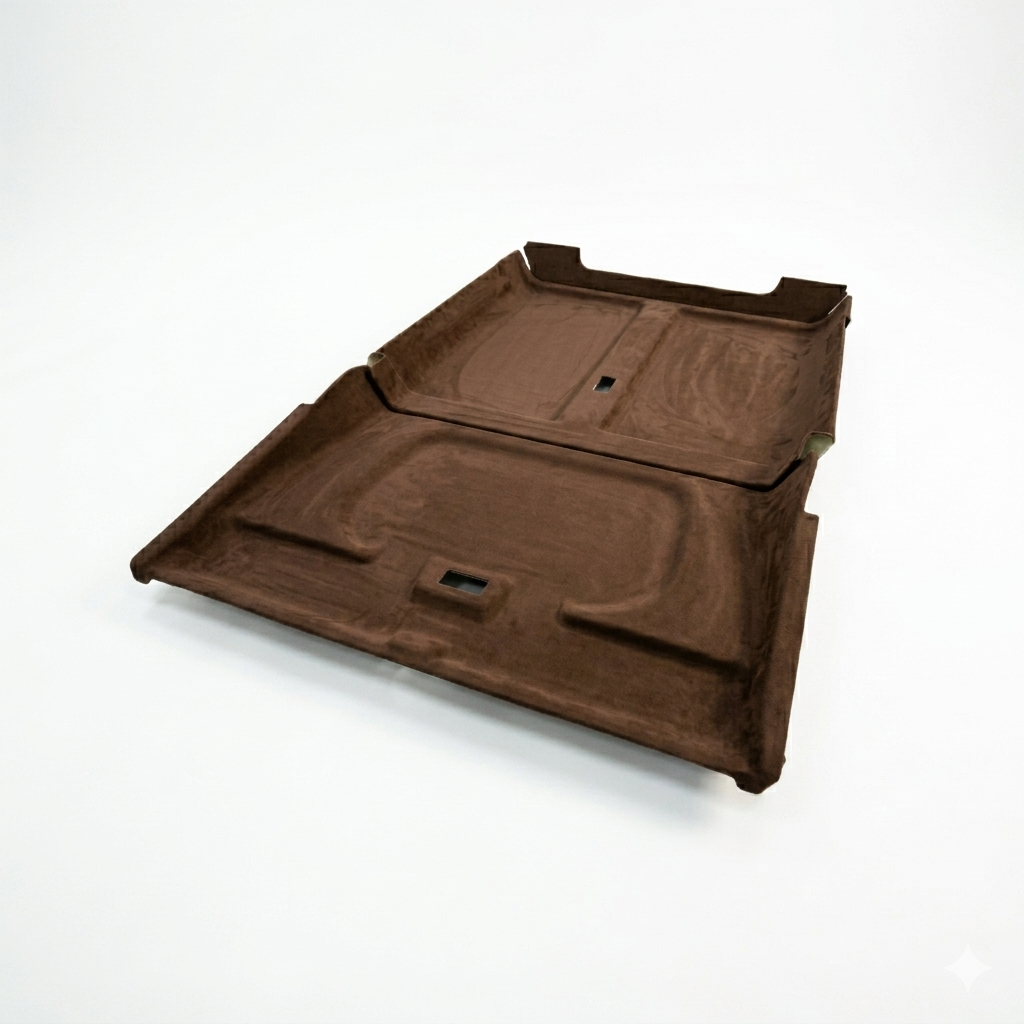 Tapizado de techo Premium de felpa para Land Rover Defender 90 sin ventanas Alpine - Tapizado de techo completo