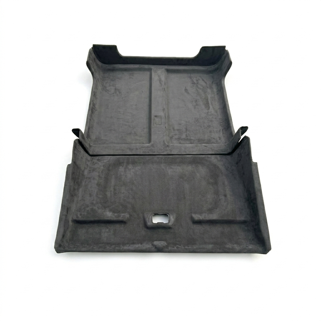 Revestimiento de techo afelpado de primera calidad para Land Rover Defender 90 con ventanas Alpine - Revestimiento de techo completo