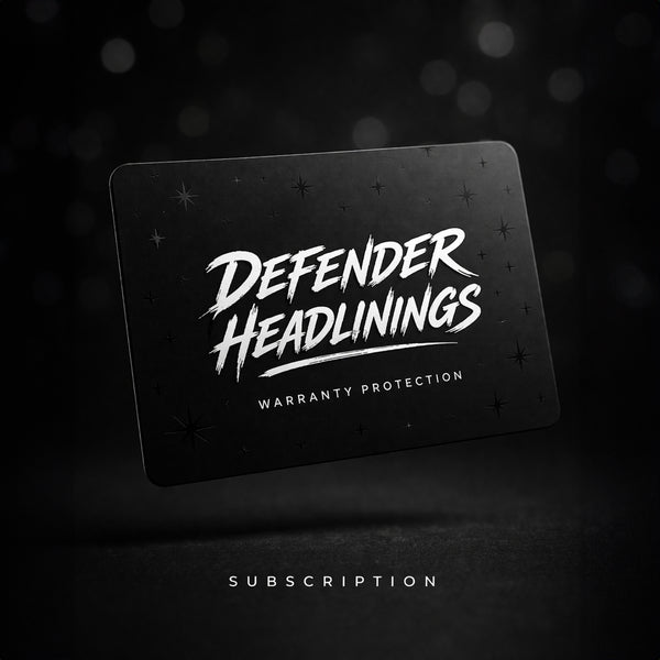 Garantía de protección de techos interiores de Defender - Suscripción