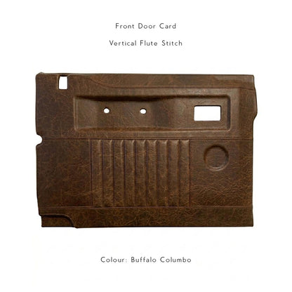 Land Rover Defender Door Card Covers - Premium Leather (Recovering Service or Fit at home)