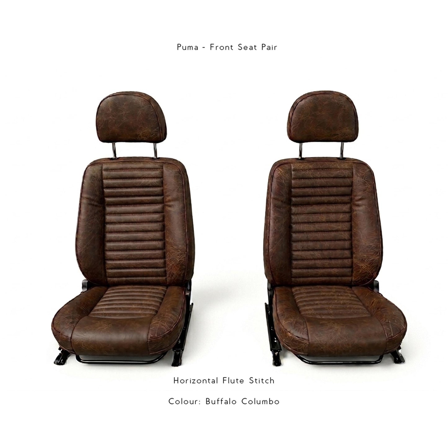 Land Rover Defender - Premium Leather Seats - Front Pair (Recovering Service or Fit at home)