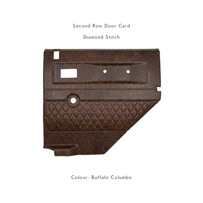 Land Rover Defender Door Card Covers - Premium Leather (Recovering Service or Fit at home)