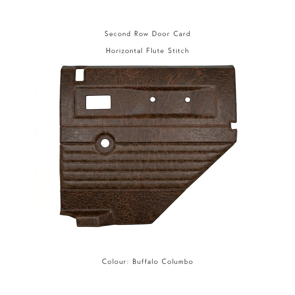 Land Rover Defender Door Card Covers - Premium Leather (Recovering Service or Fit at home)